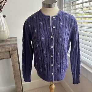 Marisa Christina Lavender Knit Sweater